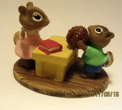 Tender Touches Teacher And Student Chipmunks