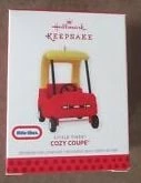 2015 Little Tikes Cozy Coupe *Miniature ORNAMENT.. NOT A TOY