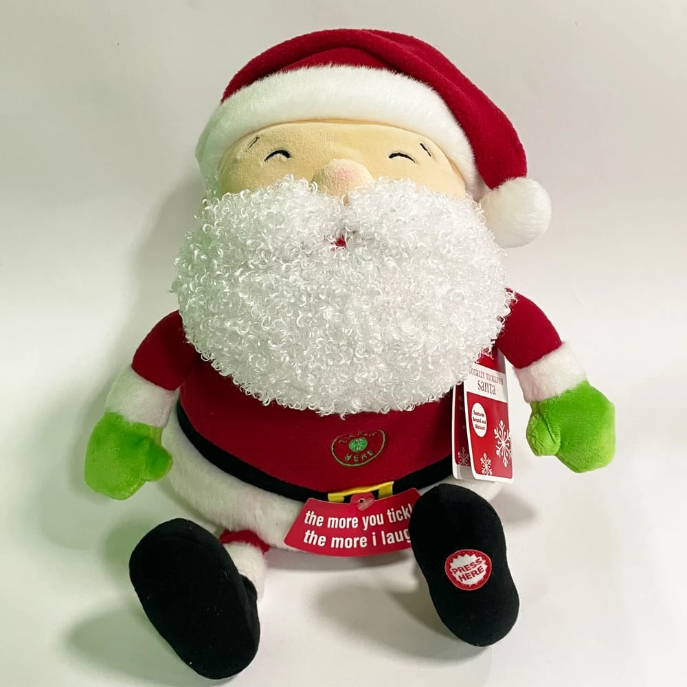 Totally Ticklish Santa Plush With Tag *Magic