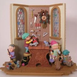 1996 Santa's Toy Shop *Club Event Display *3 Signatures