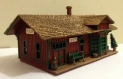 1994 Sarah Plain And Tall Train Station Tabletop (Slightly Damaged Box)
