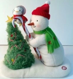 2010 Tree Trimming Snowman Plush #7 *RARE *NO TAG