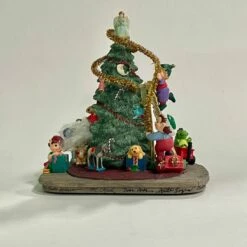 1997 Trimming Santa's Tree *Club Event Display 19 Actual Artist Signatures
