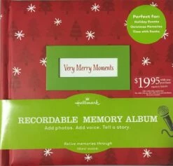 Very Merry Moments Recordable Memory Album