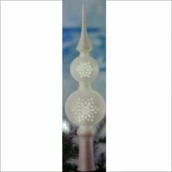 2011 Wonder & Light Pierced Finial Tree Topper *Needs Magic Cord